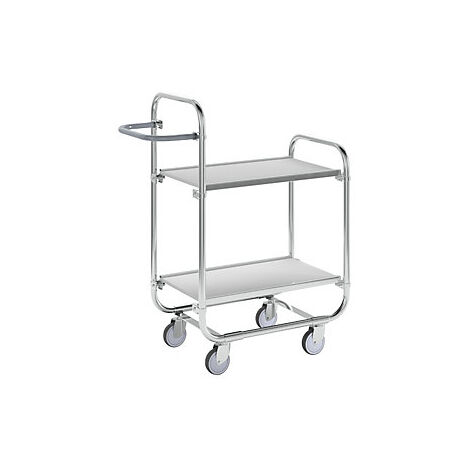 Kongamek  Carrello portamateriale KM8000  2 ripiani  4 rotelle