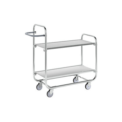 Kongamek  Carrello portamateriale KM8000  2 ripiani  4 rotelle