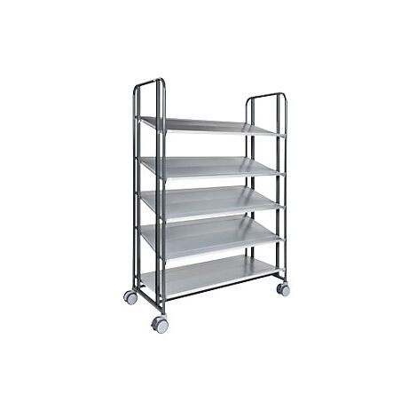 Kongamek  Carrello portamateriale per e-commerce  5 ripiani 