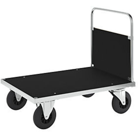 Kongamek  Carrello zincato a pianale  1 sponda frontale  lungh