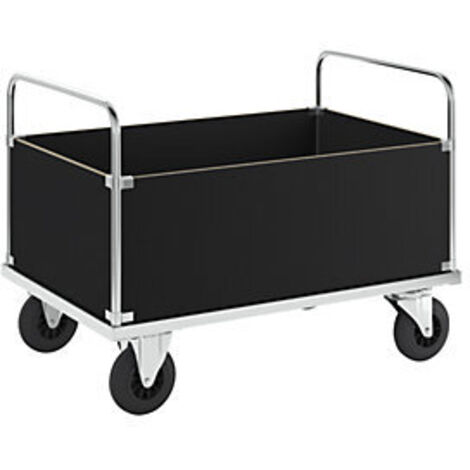 Kongamek  Carrello zincato a pianale  struttura alta  lungh x