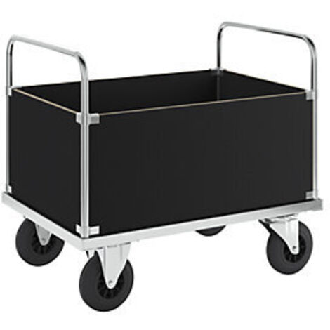 Kongamek  Carrello zincato a pianale  struttura alta  lungh x