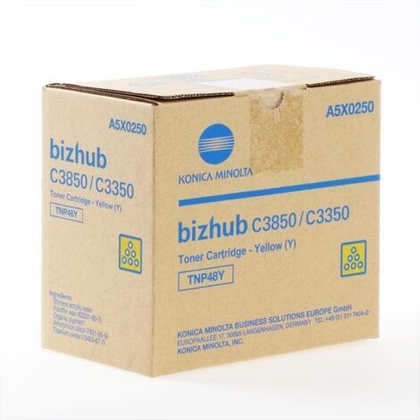 KONICA MINOLTA Toner COPIADORA Amarillo TNP48Y/A5X0250