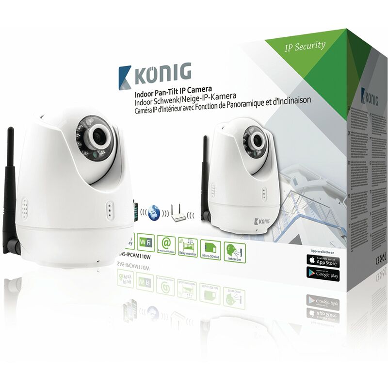 

SAS-IPCAM110W - Cámara Ip Motorizada König - Konig