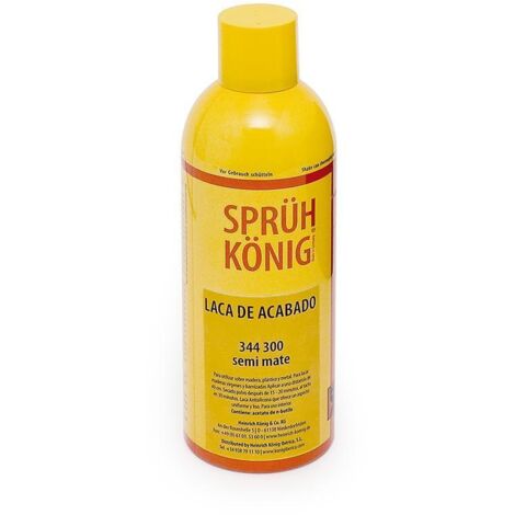 KONIG spray laca acabado semimate 400ml. , 0UNIDADES , KONIG spray laca acabado semimate 400ml. , 0UNIDADES