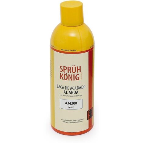 KONIG spray laca aluminio agua mate 400ml. , 0UNIDADES , KONIG spray laca aluminio agua mate 400ml. , 0UNIDADES