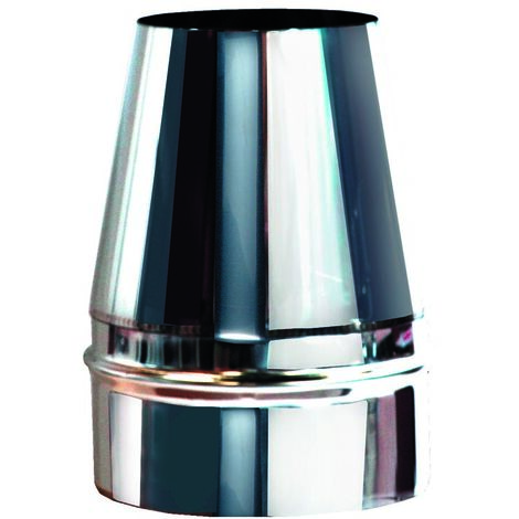 Konische Kappe aus Edelstahl d 200