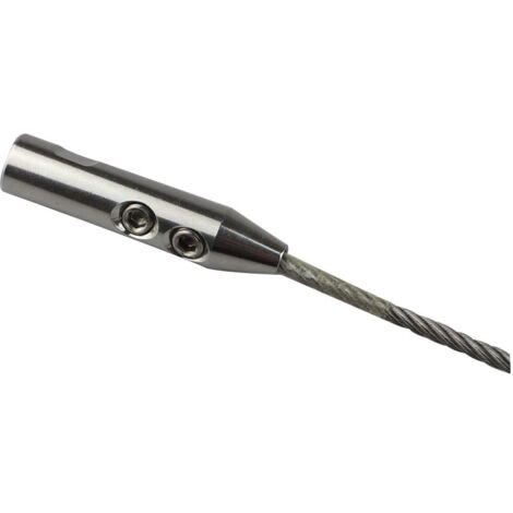 Konische Klemmenleiste aus Edelstahl 316, Metallkabelverbinder, Zubehör für Mast- und Geländeranschlusskabel M64