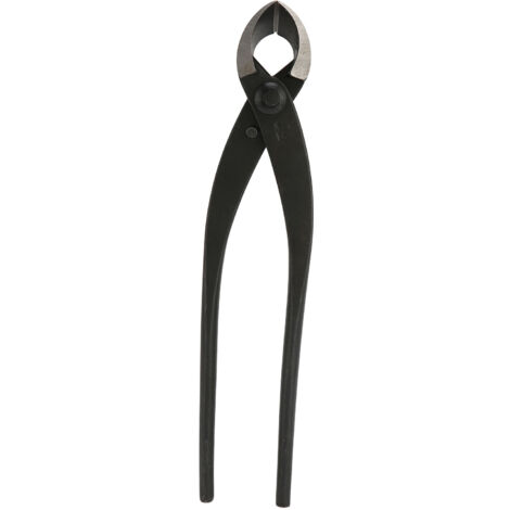 Konkave Bonsaischere mit ergonomischem Griff – Hochfester Manganstahl