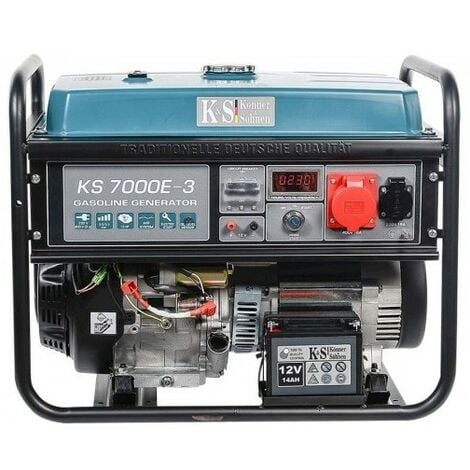 Könner & Söhnen Groupe électrogène essence dém élec 5500W KS 7000E-3