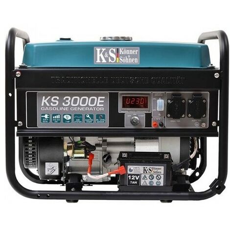 Könner & Söhnen Groupe électrogène essence déma élec 3000W KS 3000E