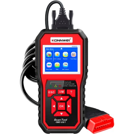 Konnwei KW850 OBD2 Diagnose-Scanner-Tester