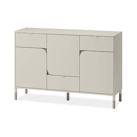 KONSIMO CATTA Kommode mit Schubladen , Creme