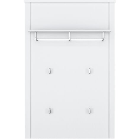 KONSIMO FARGE Garderobe, Weiß