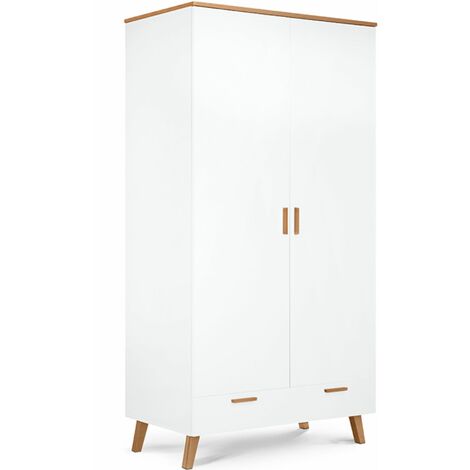 KONSIMO FRISK Kleiderschrank, weiß