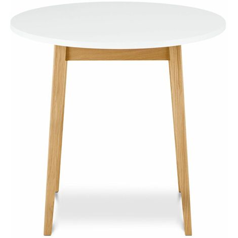 KONSIMO FRISK Runder Tisch, weiß