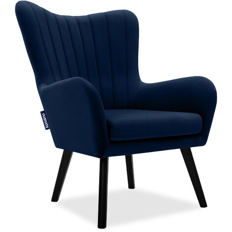 KONSIMO GADI Einzelsessel, Marineblau