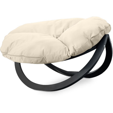 KONSIMO GEKKO Moderner Gartenstuhl, creme