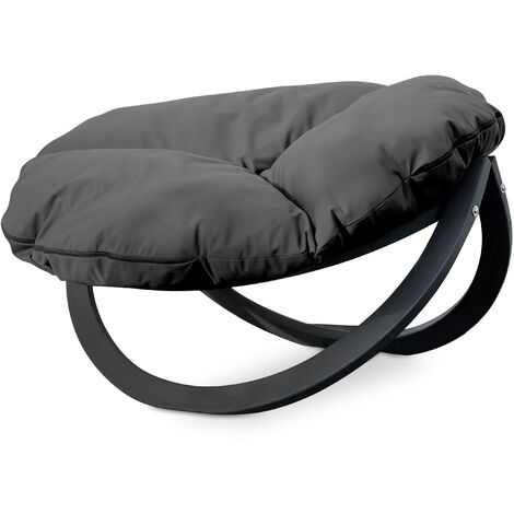 KONSIMO GEKKO Moderner Gartenstuhl, grau