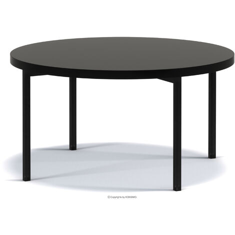 KONSIMO GERIS Couchtische Wohnzimmertisch Spanplatte, schwarz