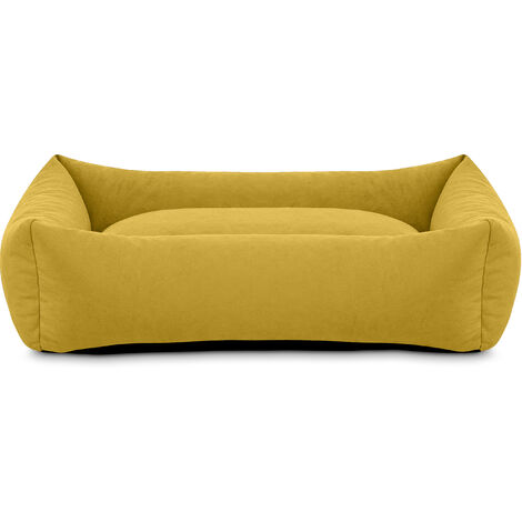 KONSIMO Haustierbett CANINI Hundebett rund für Hunde & Katzen, 60x70cm