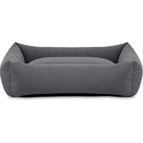 KONSIMO Haustierbett CANINI Hundebett rund für Hunde & Katzen, 60x70cm