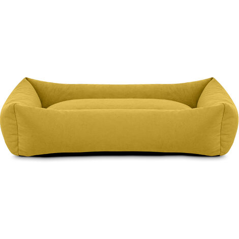 KONSIMO Haustierbett CANINI Hundebett rund für Hunde & Katzen, 70x90cm