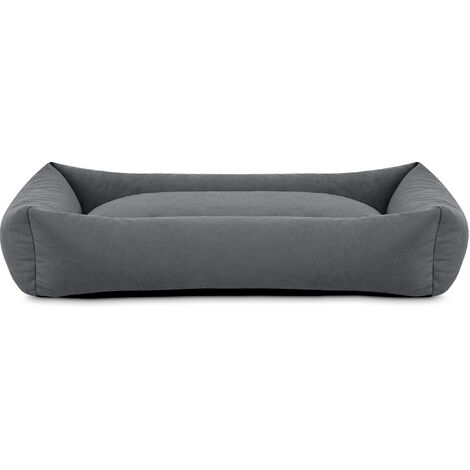 KONSIMO Haustierbett CANINI Hundebett rund für Hunde & Katzen, 95x115cm
