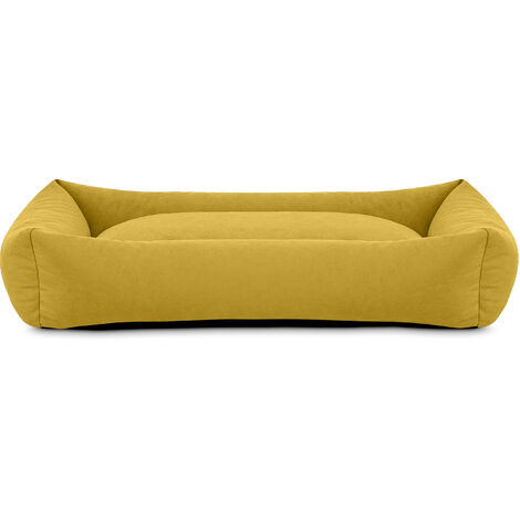 KONSIMO Haustierbett CANINI Hundebett rund für Hunde & Katzen, 95x115cm