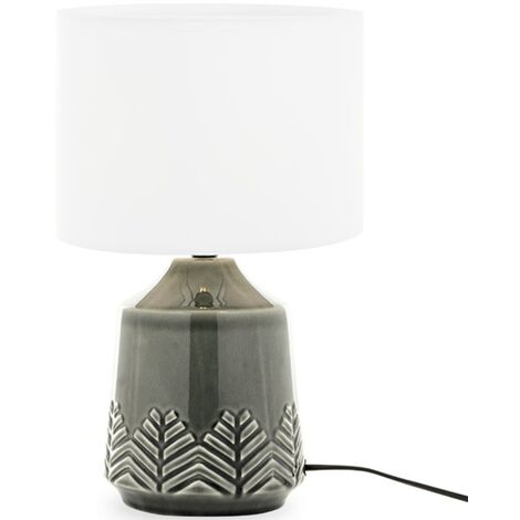 KONSIMO HYSSO Tischlampe, Grau