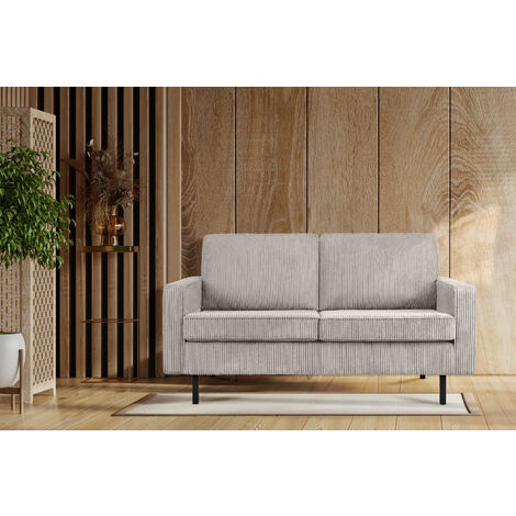 KONSIMO INVIA Sofa 2-Sitzer, Creme