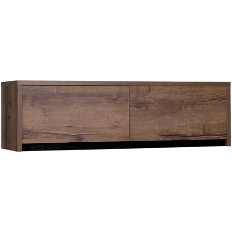 KONSIMO MERO Hängeschrank mit Türen, braun
