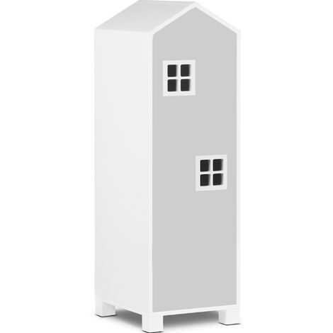 KONSIMO MIRUM Kinderkleiderschrank, Weiß