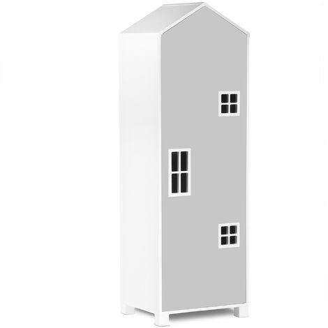 KONSIMO MIRUM Kinderkleiderschrank, Weiß