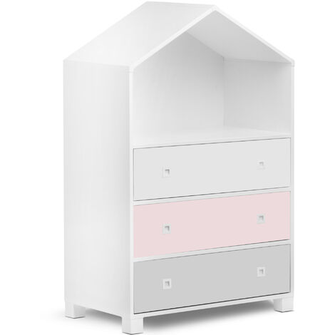 KONSIMO MIRUM Kinderkommode, Weiß