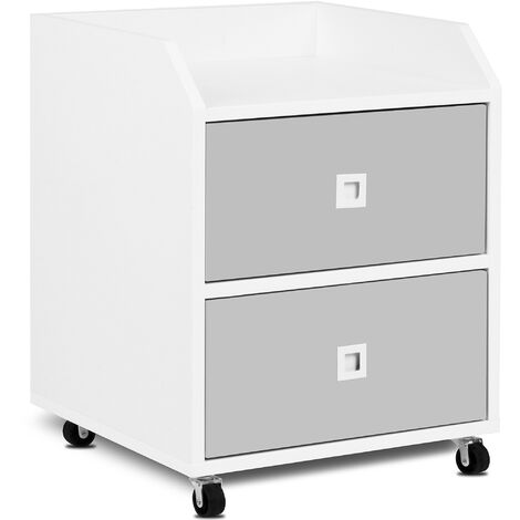KONSIMO MIRUM Rollcontainer, Weiß