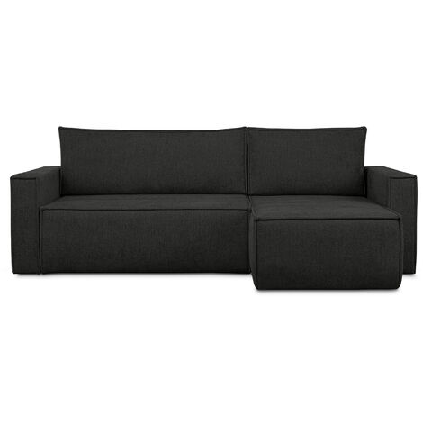 KONSIMO NAPI II Ecksofa Big links/rechts,  Schlaffunktion, Grau
