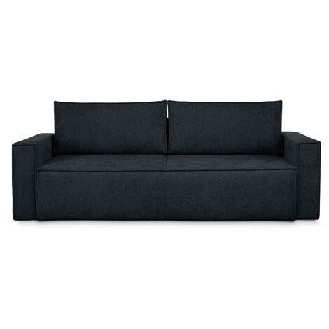 KONSIMO NAPI II Sofa 3 Sitzer, mit Schlaffunktion, Modern, dunkelblau