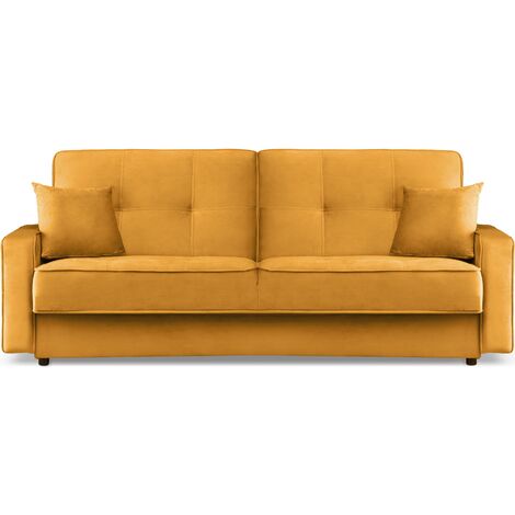 KONSIMO ORIO Schlafsofa, Gelb
