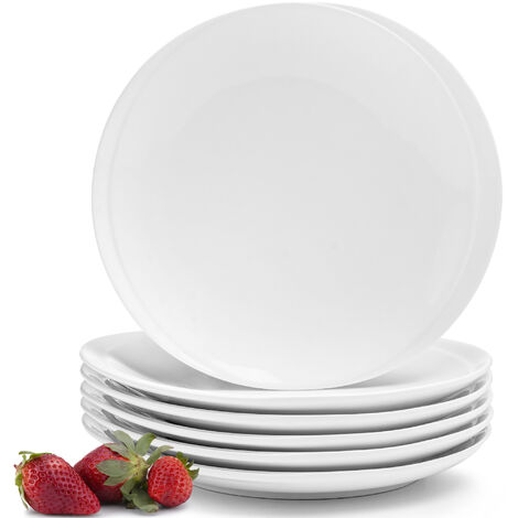 KONSIMO RESEDA Dessertteller  (6-tlg) 6 Personen Porzellan, cremig