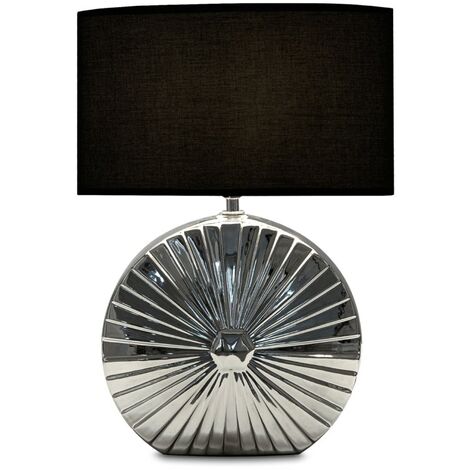 KONSIMO RITIM Tischlampe, Silber