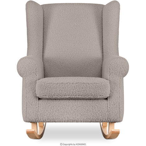 KONSIMO TULES Schaukelsessel, Beige