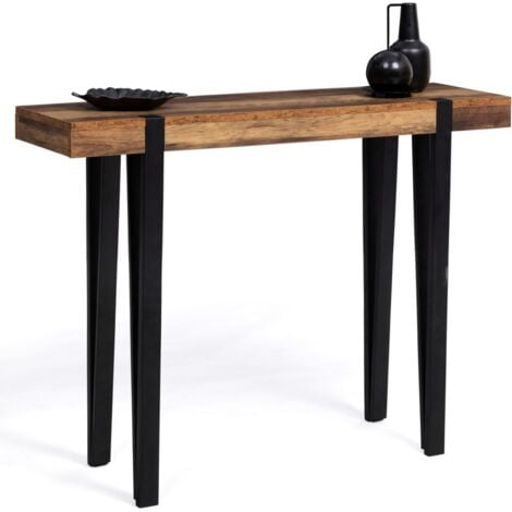 IDMARKET Konsole AUSTRIA Holz Pin-Fuß