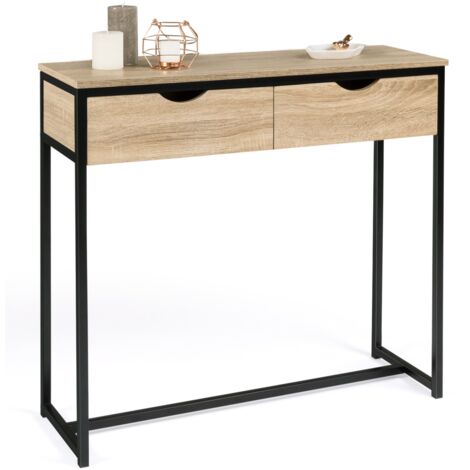 Konsole mit 2 Schubladen DETROIT Industriedesign