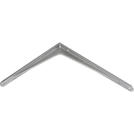 Konsole Schwerlast, Höhe 240 mm, Tiefe 190 mm, Tragkraft 100 kg, Aluminium natur