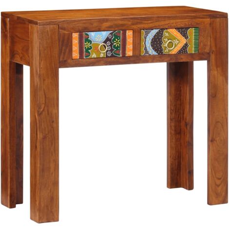 Konsolentisch 80x35x75 cm Massivholz Akazie vidaXL