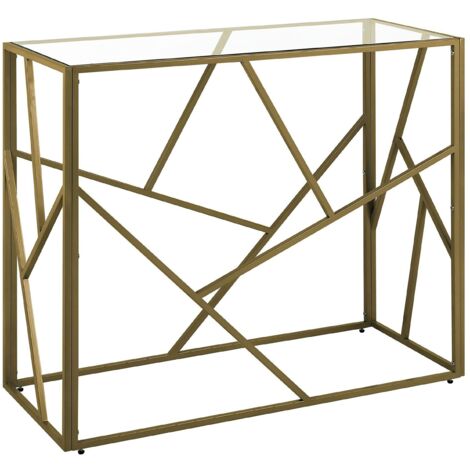 Konsolentisch ORLAND Glas Gold