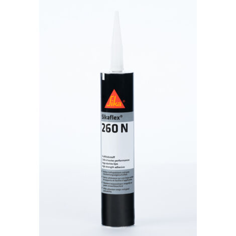 Konstruktionskleber Sikaflex®-260 N schwarz 300 ml Kartusche