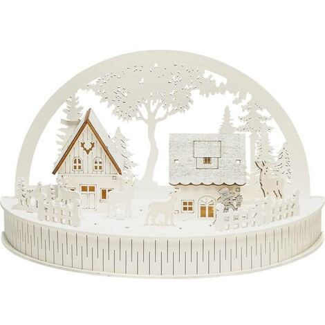 candele finte fiamma oscillante set 3 (10cm, 12.5cm, 15cm), natale  decorazioni