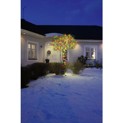 Konstsmide 3632-500 Micro guirlande lumineuse pour l'extérieur sur secteur Nombre de lumière 180 LED multicolore Longueur éclairée: 5.53 m A670392